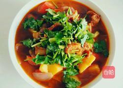 蕃茄炖牛腩的做法图解1