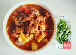 蕃茄炖牛腩的做法图解18