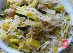 青南瓜炒粉丝的做法图解22