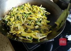 青南瓜炒粉丝的做法图解14
