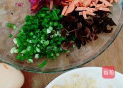 五彩鸡蛋饼的做法图解2