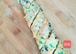 五彩鸡蛋饼的做法图解7