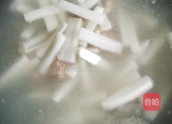 白萝卜排骨汤的做法图解4