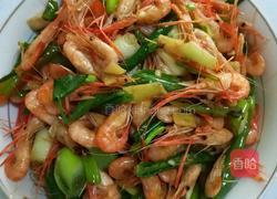 辣椒炒河虾的做法图解3