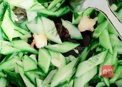 青瓜鸡蛋炒虾仁的做法图解4