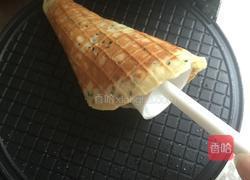 黑芝麻蛋卷的做法图解11