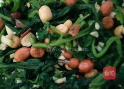 炝拌菠菜的做法图解4