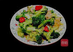 瘦肉炒西兰花的做法图解7