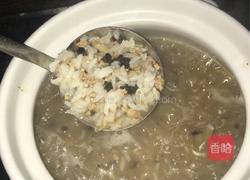 潮汕老菜补（陈年萝卜干）砂锅粥的做法图解6