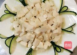 小葱拌豆腐的做法图解3