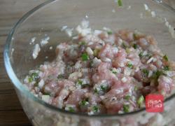 蘑菇酿肉的做法图解6