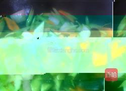 腊肠炒蔬菜的做法图解3