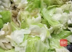 包菜炖粉条的做法图解5