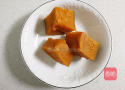 南瓜椰香面包的做法图解1