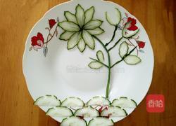 黄瓜花样拼盘的做法图解13