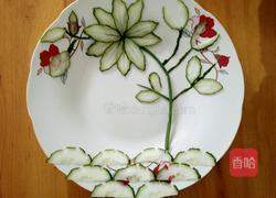 黄瓜花样拼盘的做法图解15