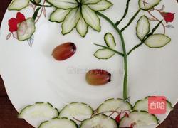 黄瓜花样拼盘的做法图解18