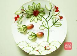 黄瓜花样拼盘的做法图解23