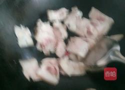 油条炒肉的做法图解4