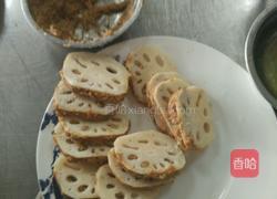 椒盐莲藕夹的做法图解1