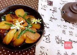 油闷白萝卜的做法图解1