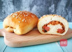 肉松火腿面包的做法图解15