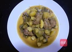 排骨炖豆角土豆的做法图解8