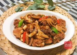 八爪鱼焖排骨的做法图解9