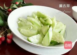 椒油蒜泥黄瓜的做法图解4