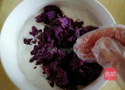 紫薯糯米糖糕的做法图解6