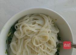油菜鹌鹑蛋面条的做法图解2