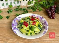 双椒炒黄瓜（儿时的味道）的做法图解9