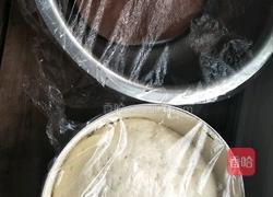 可可粉双色馒头的做法图解4