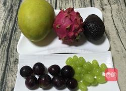 彩虹水晶卷（水果版）的做法图解1