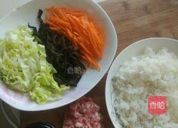 香哈香菇酱炒饭的做法图解1