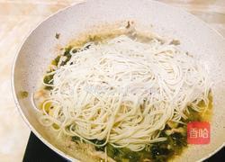 雪菜肉丝炒面的做法图解8
