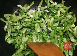 肉丝梅豆的做法图解5