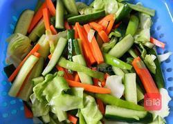 油焖黄瓜咸菜的做法图解5