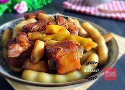 排骨炖豆角的做法图解14