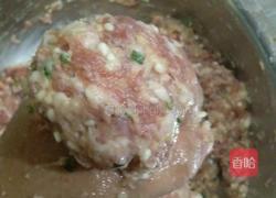 秘制狮子头的做法图解4