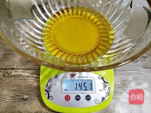 145克的自制转化糖浆（转化糖浆的做法可去参考我发的菜谱）