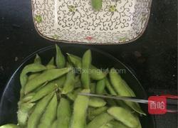 野山椒卤毛豆的做法图解3