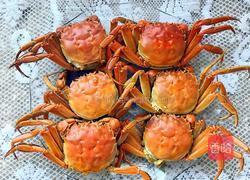 清蒸大闸蟹（原味）的做法图解4