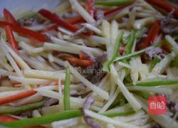 仔姜炒肉丝的做法图解7
