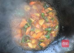 土豆烧排骨（素食）的做法图解6