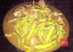 豆角炖排骨的做法图解4