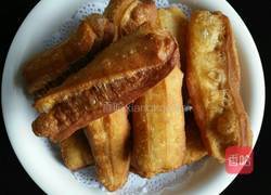 自制咸甜两味油条的做法图解4