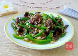榛蘑炒尖椒肉末的做法图解12