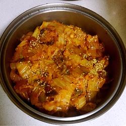 芝麻辣白菜的做法[图]