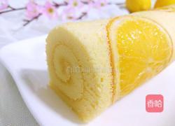 香橙蛋糕卷的做法图解2